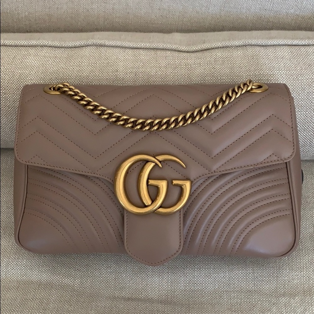 Gucci Marmont Medium Matelasse shoulder bag